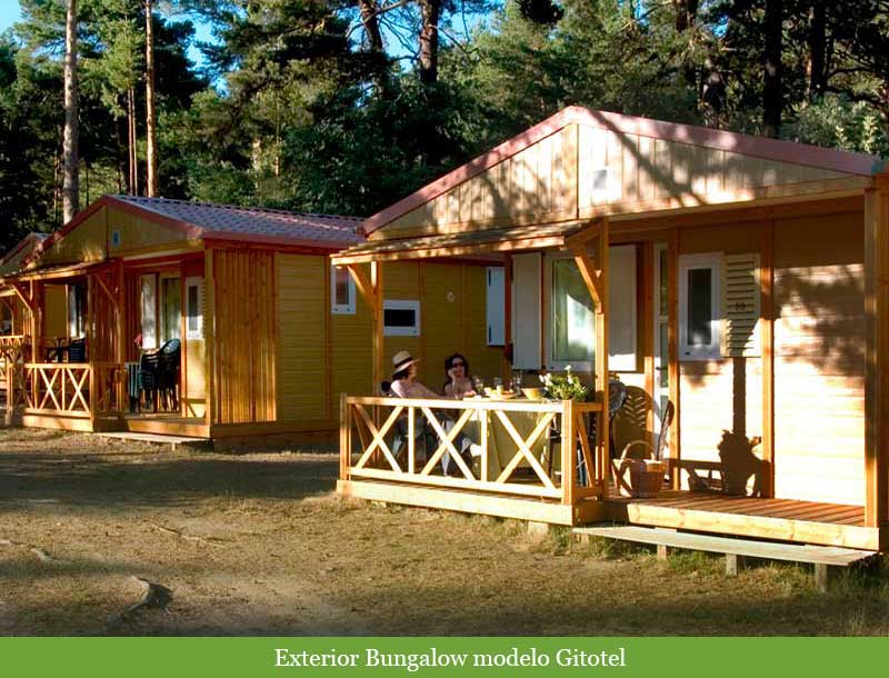 Exterior de bungalow, modelo Gitotel